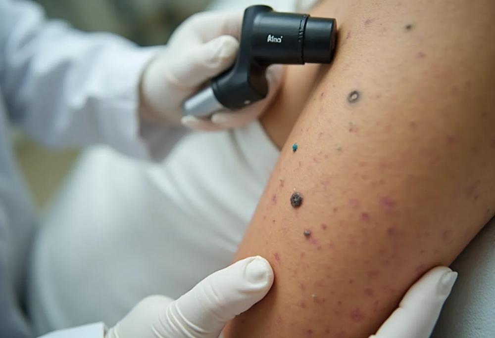 skin examination